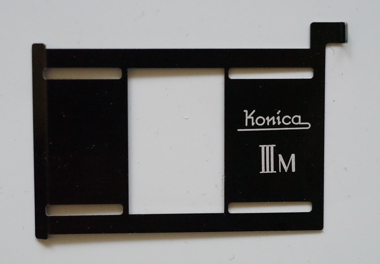 Half Frame Adapter/ Mask for Konica IIIM Camera!